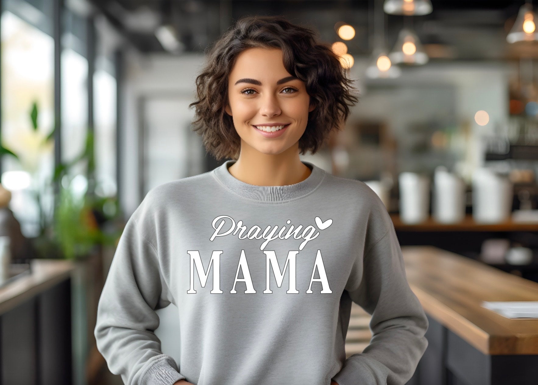 Praying Mama Crewneck