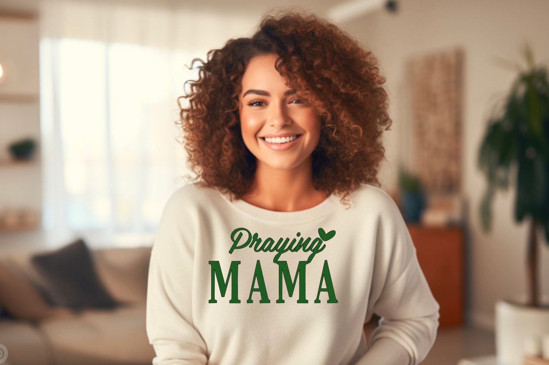 Praying Mama Crewneck