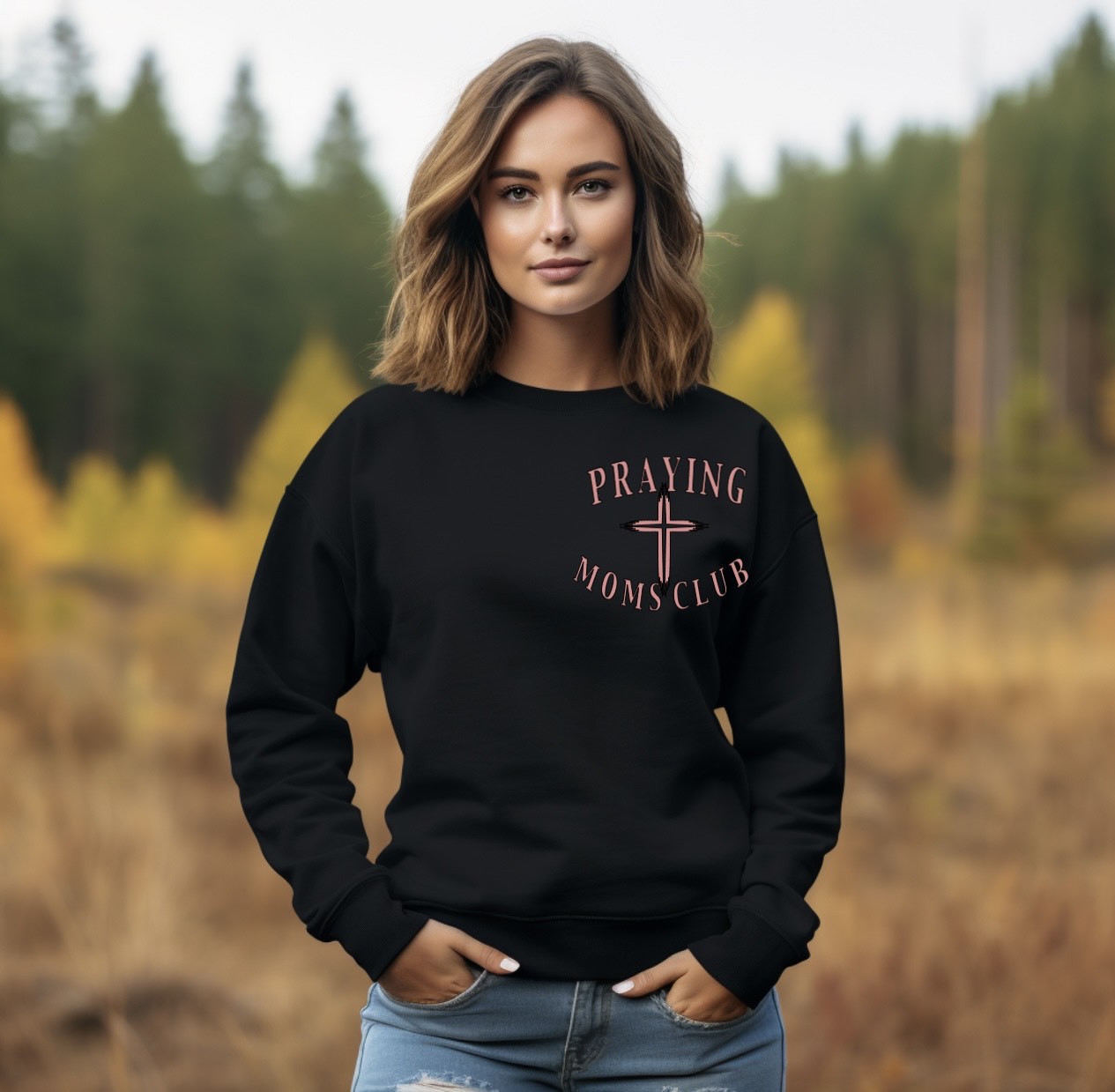 Prayer Moms Club Crewneck