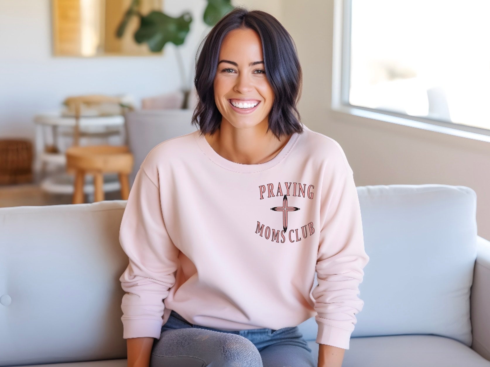 Prayer Moms Club Crewneck