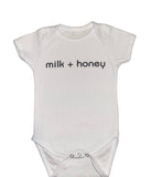 Milk + Honey Onesie